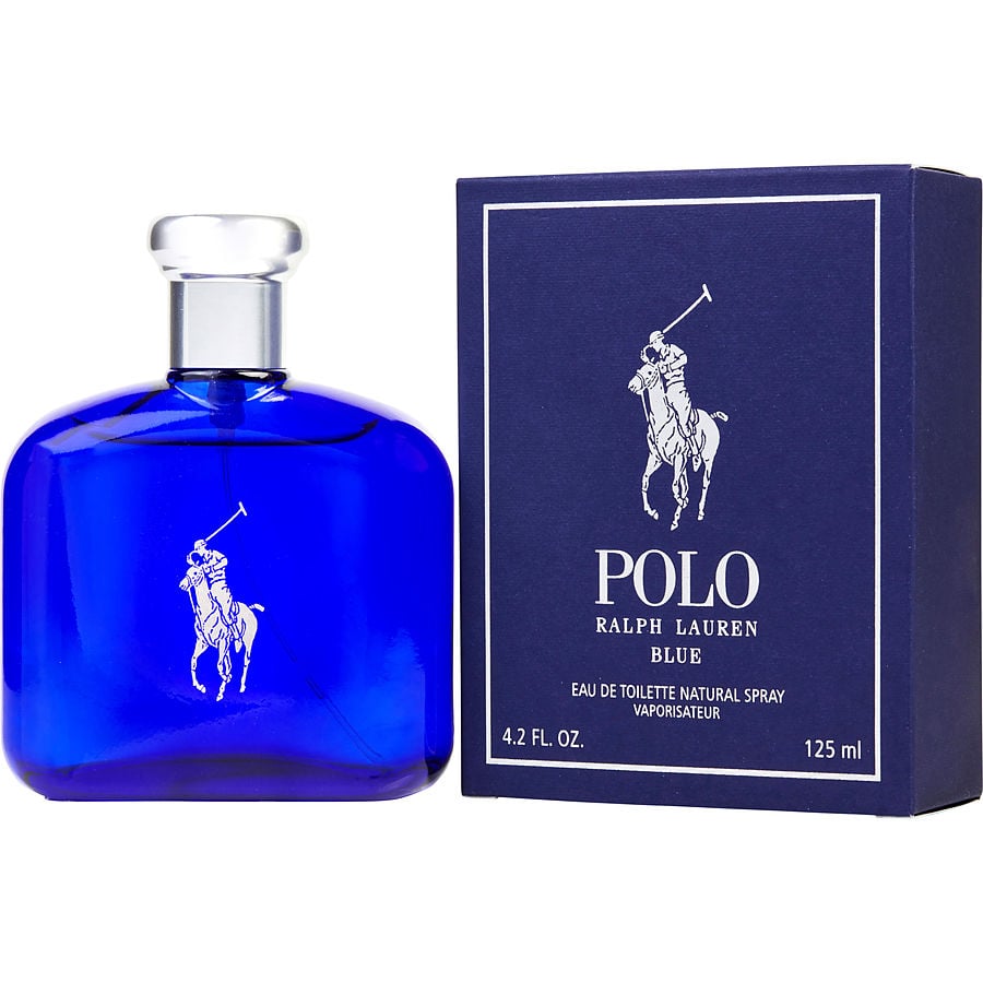 Ralph Lauren Polo Blue Eau De Toilette Spray for Men - 4.2 oz Fandi Perfume
