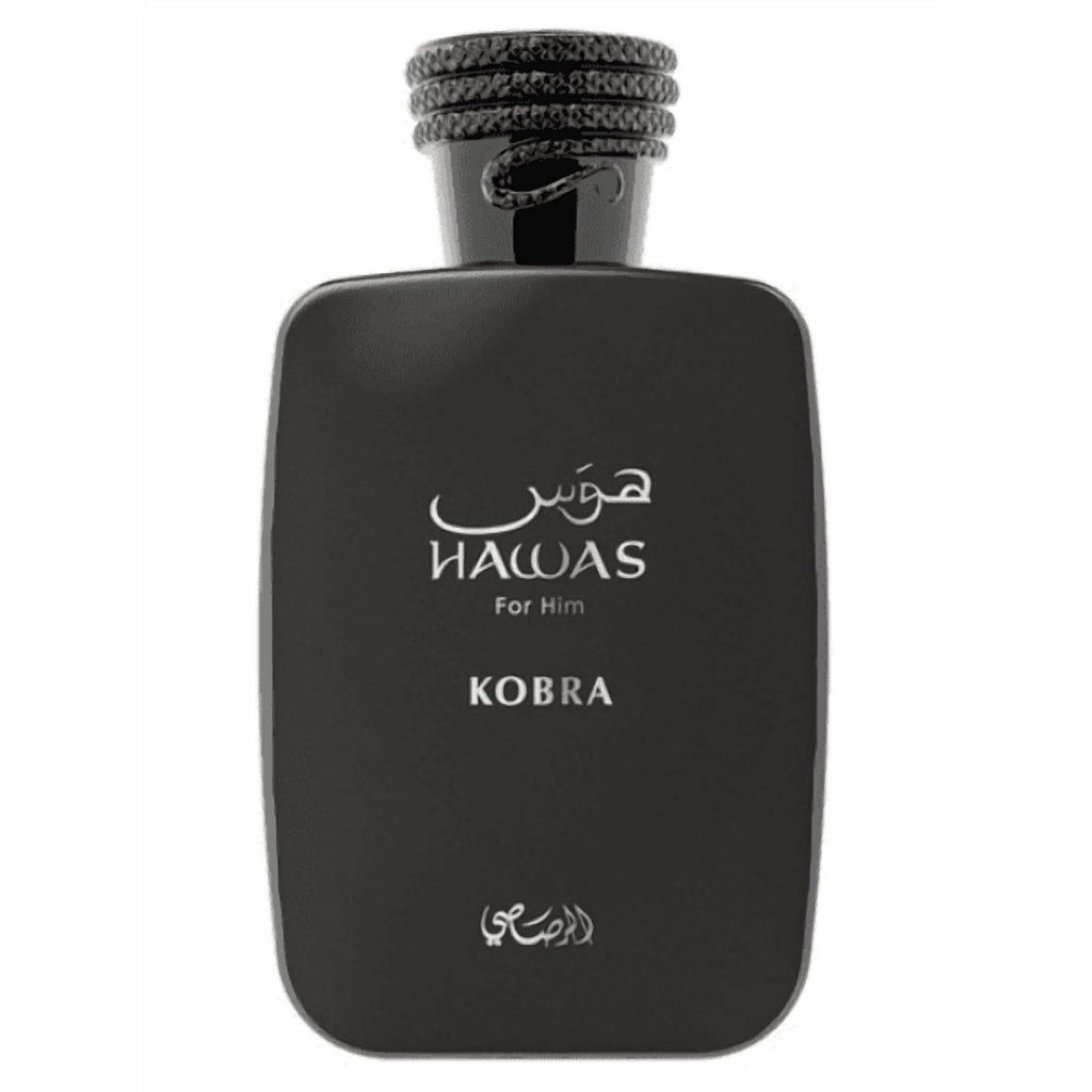 Rasasi Hawas Kobra Eau de Parfum Spray for Men 3.4 oz Fandi Perfume