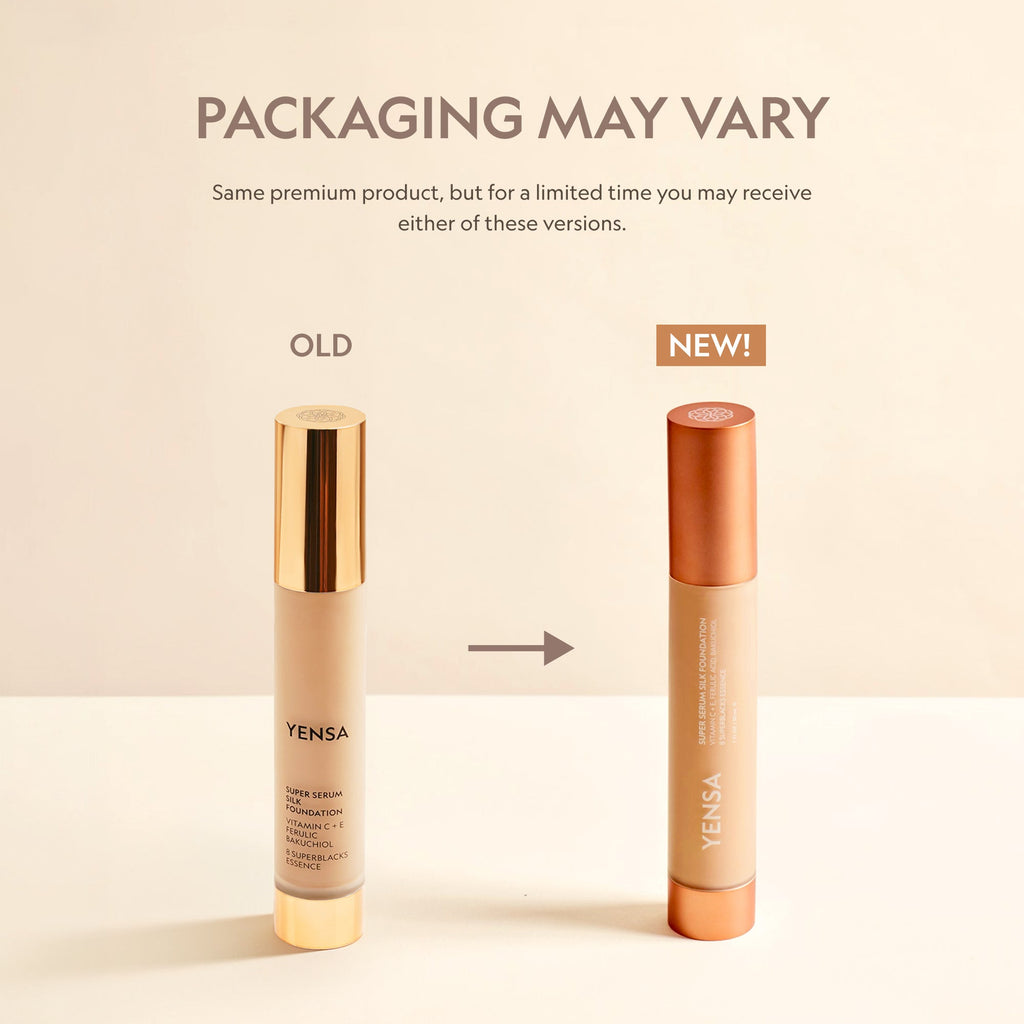Super Serum Silk Natural Glow Hydrating Peptide Foundation for Radiant Skin YENSA