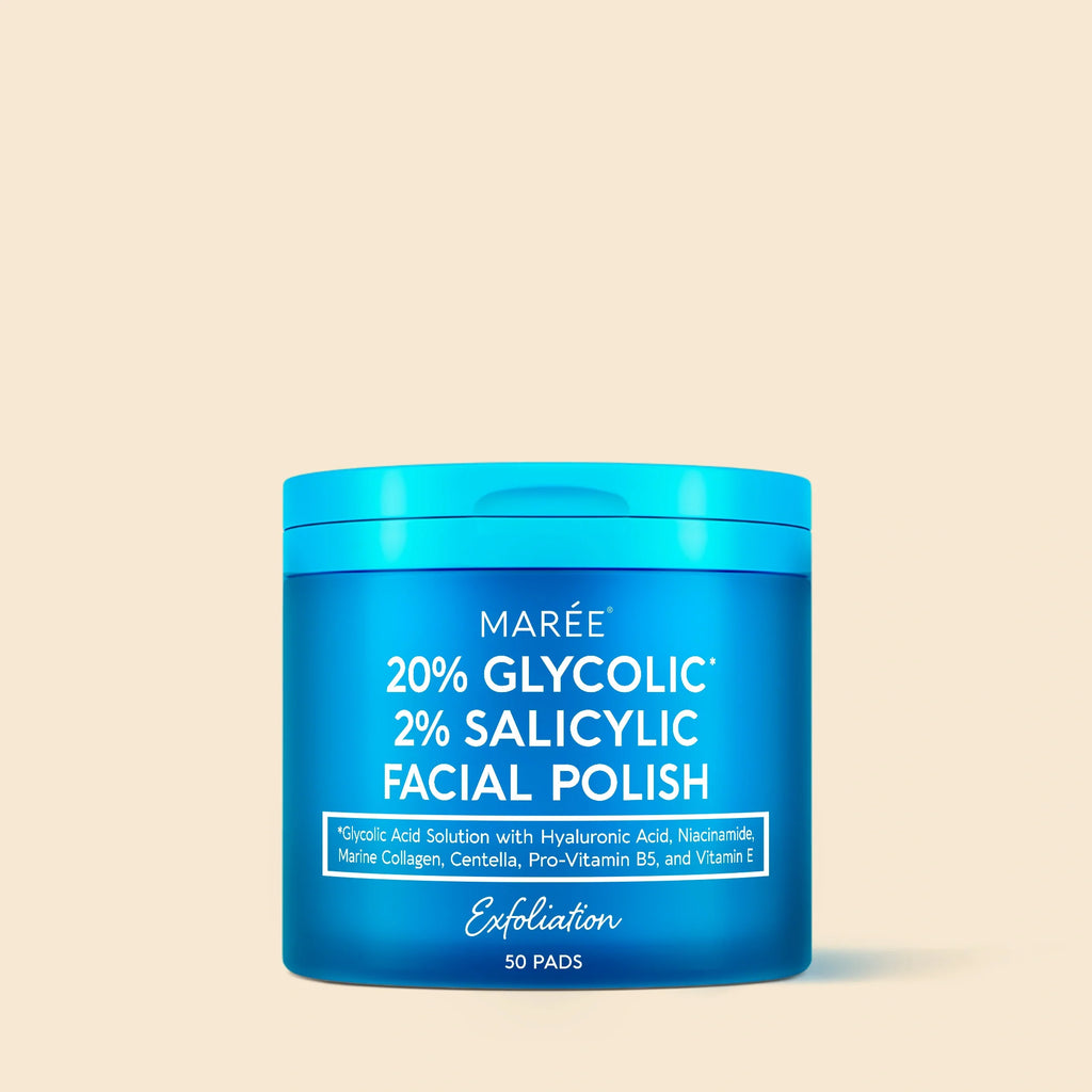 Glycolic & Salicylic Acid Peel Pads Maree