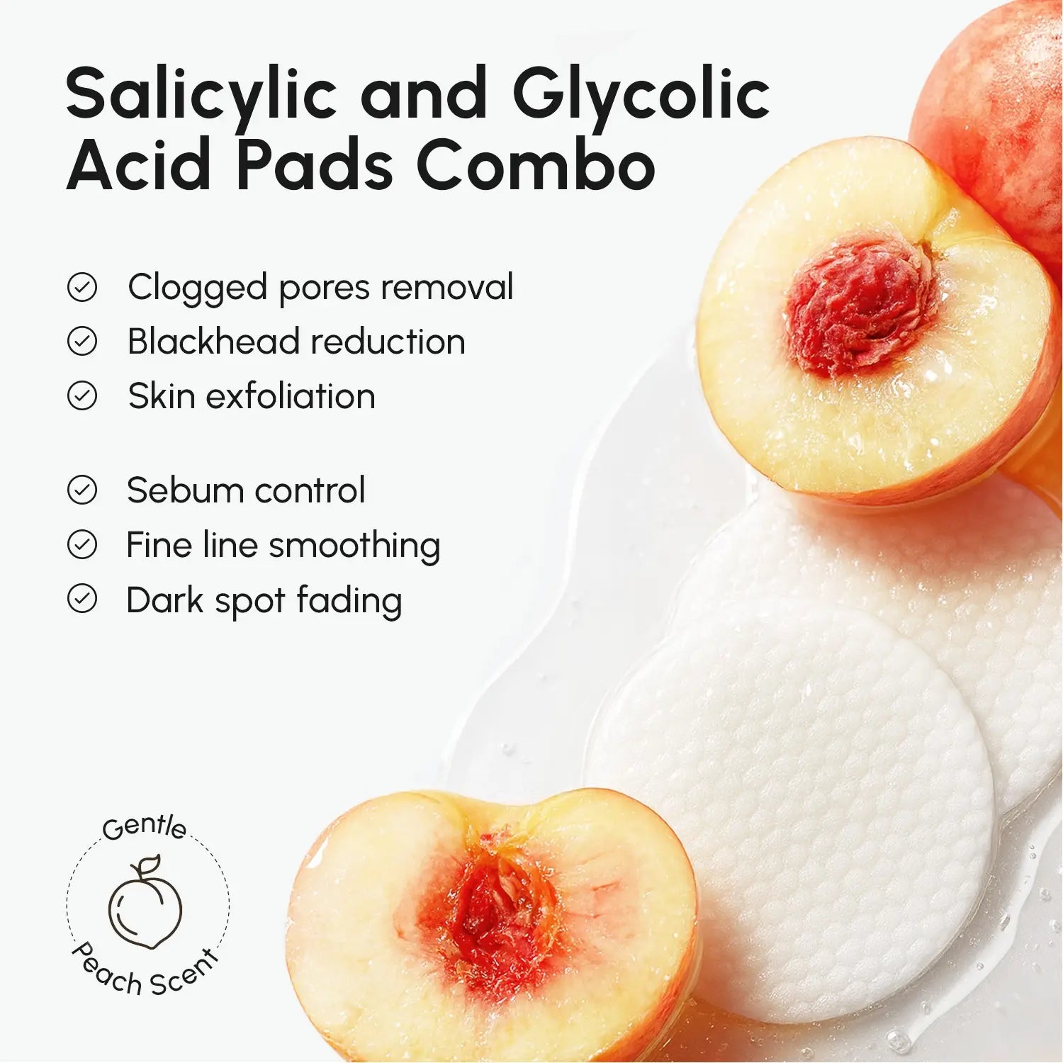 Glycolic & Salicylic Acid Peel Pads Maree