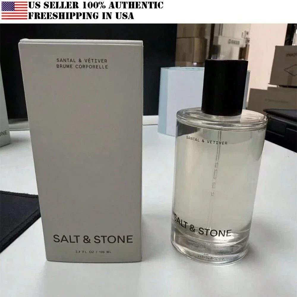 Salt & Stone Santal & Vetiver Body and Hair Fragrance Mist 3.4 oz Fandi Perfume