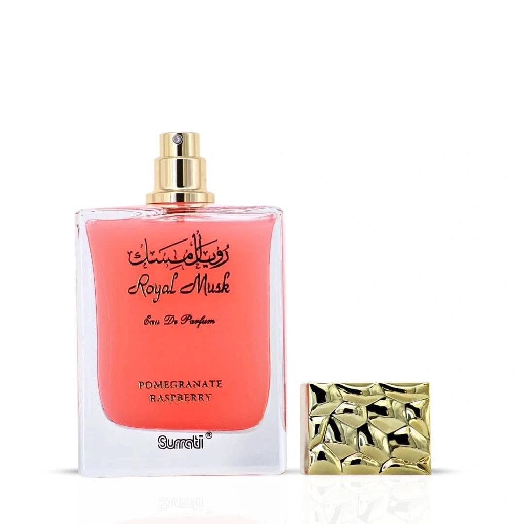 Surrati Royal Musk Pomegranate Raspberry Eau de Parfum Spray 3.4 oz Fandi Perfume