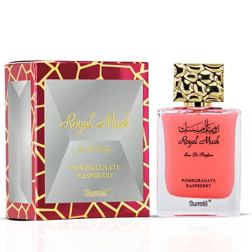 Surrati Royal Musk Pomegranate Raspberry Eau de Parfum Spray 3.4 oz Fandi Perfume