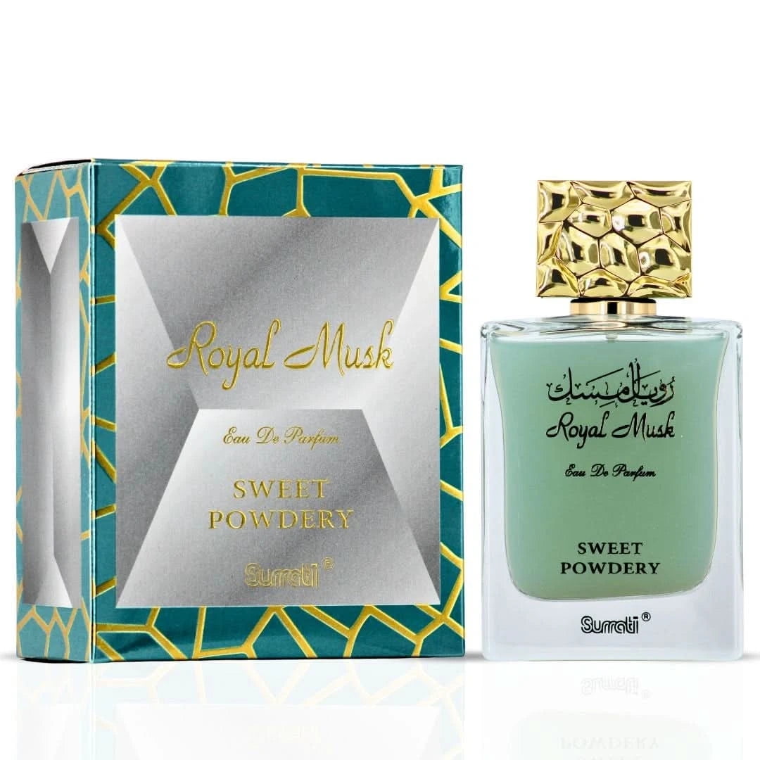 Surrati Royal Musk Sweet Powdery Eau de Parfum Spray 3.4 oz Fandi Perfume