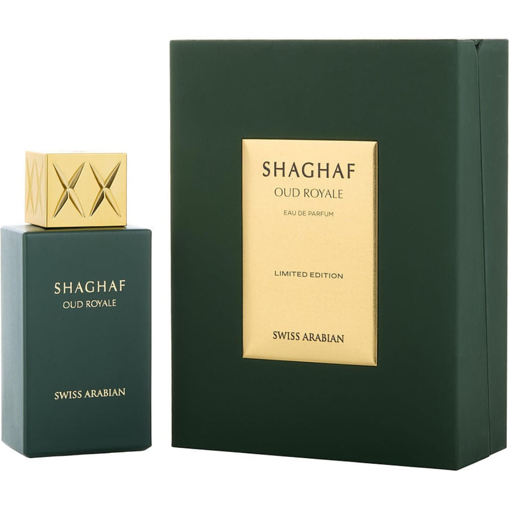 Swiss Arabian Shaghaf Oud Royale Eau de Parfum Spray 2.5 oz Limited Edition Fandi Perfume