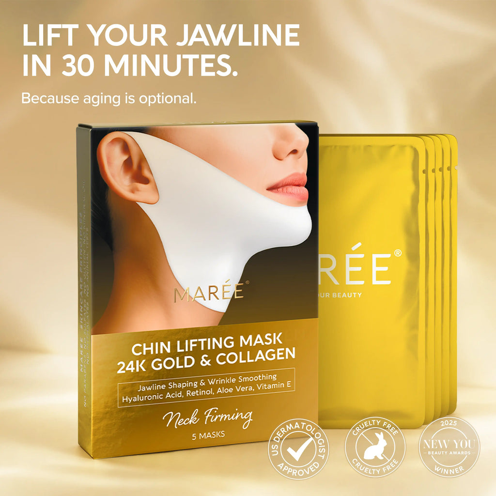 24K Gold Chin & Jawline Lifting Mask Maree