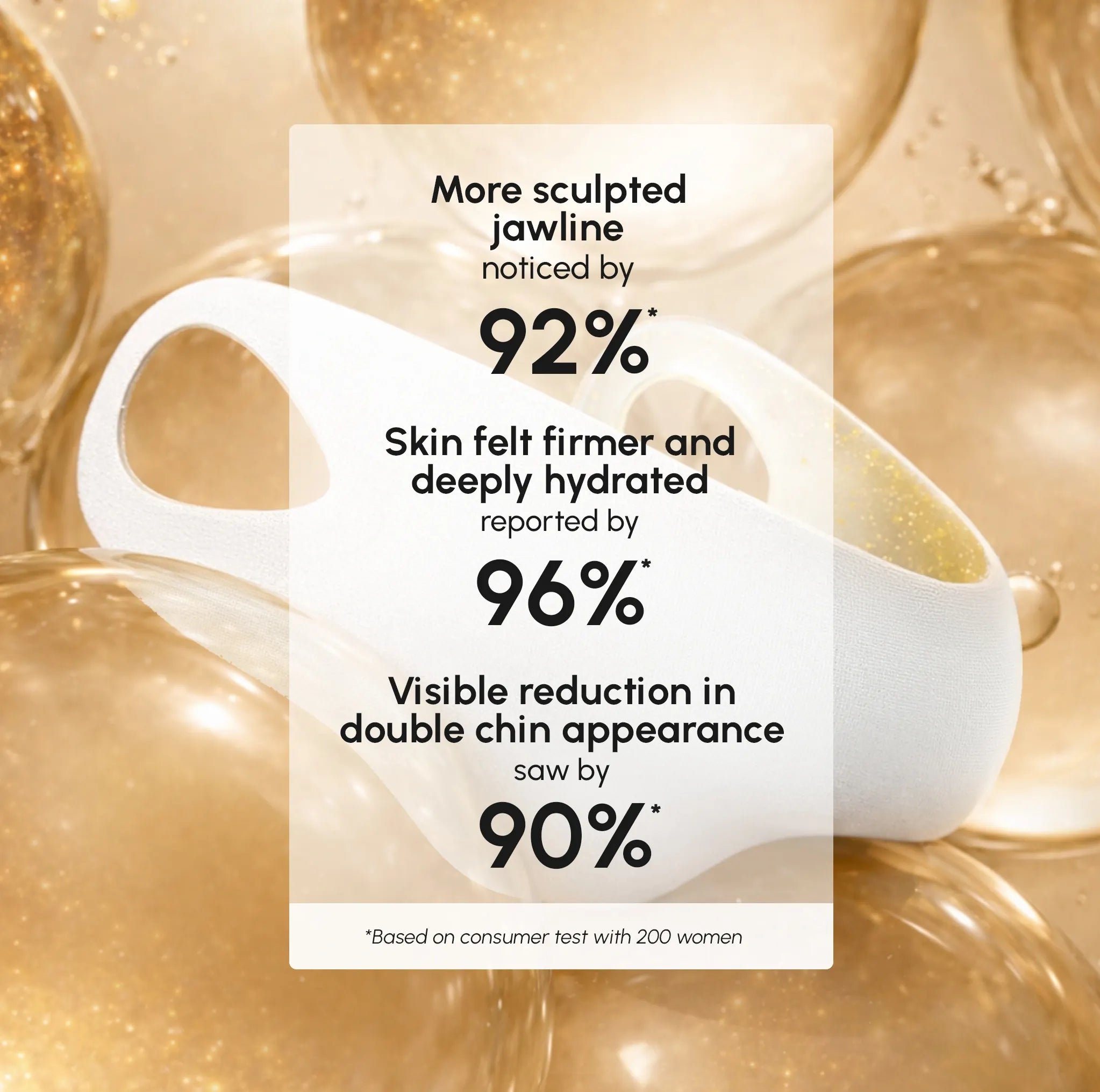 24K Gold V-Line Lifting Mask 20 PCS Maree