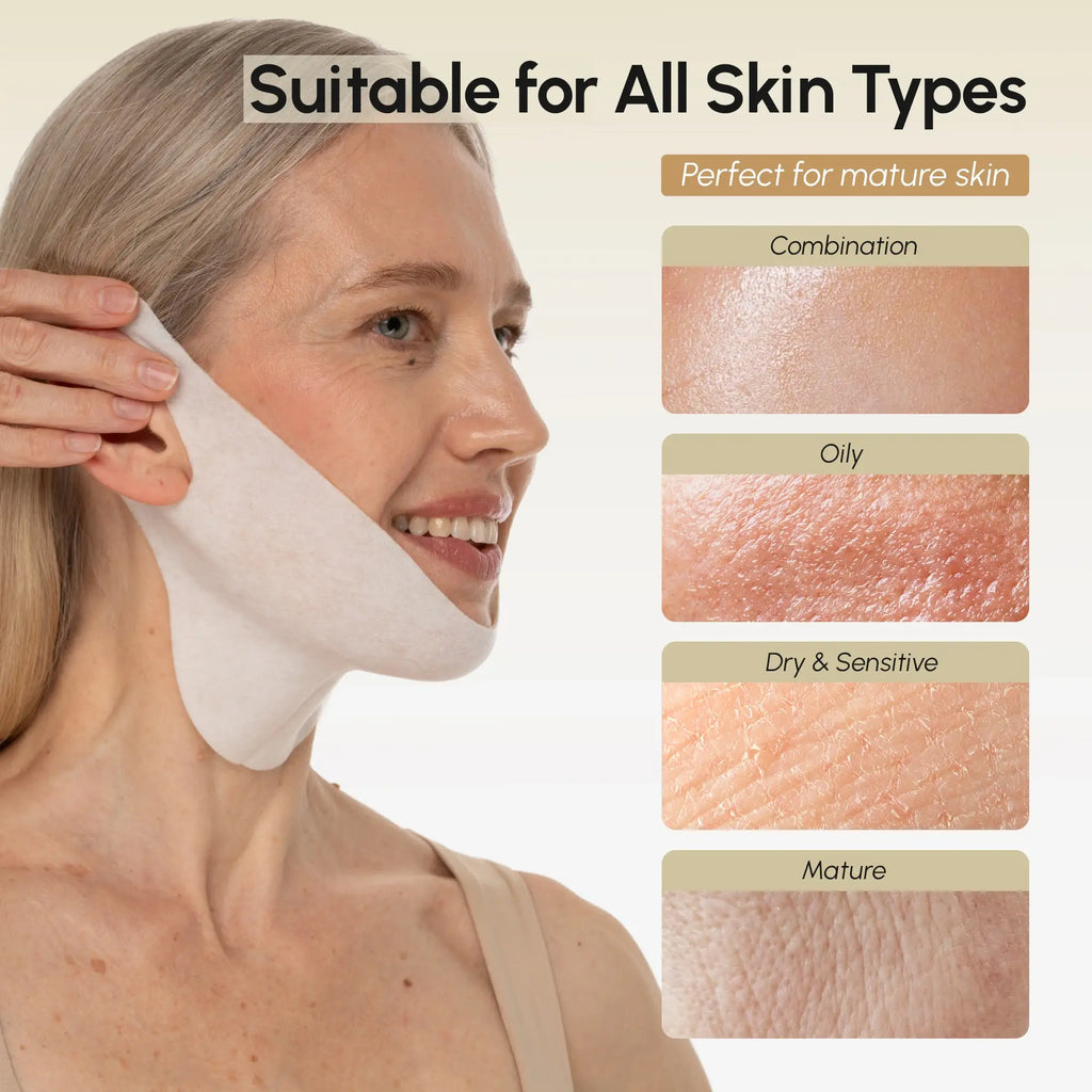24K Gold Chin & Jawline Lifting Mask Maree