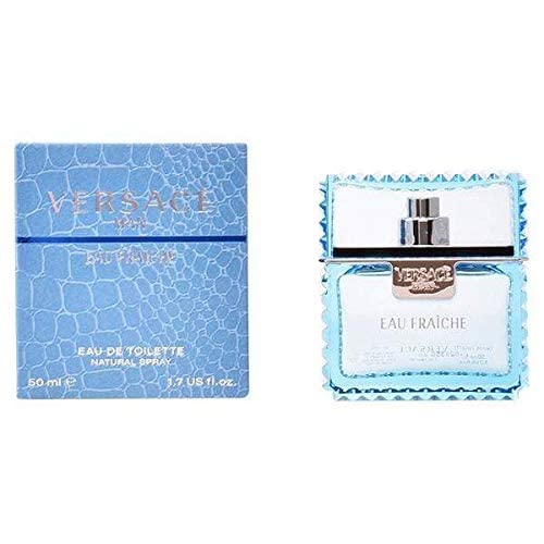 Versace Man Eau Fraîche Deodorant Spray for Men 3.4 Oz Fandi Perfume