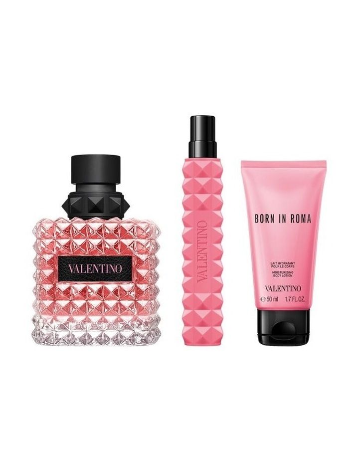 Born In Roma Donna 100ml Set (Includes BIR Donna 10ml & Body Lotion 50ml) The Perfume Store