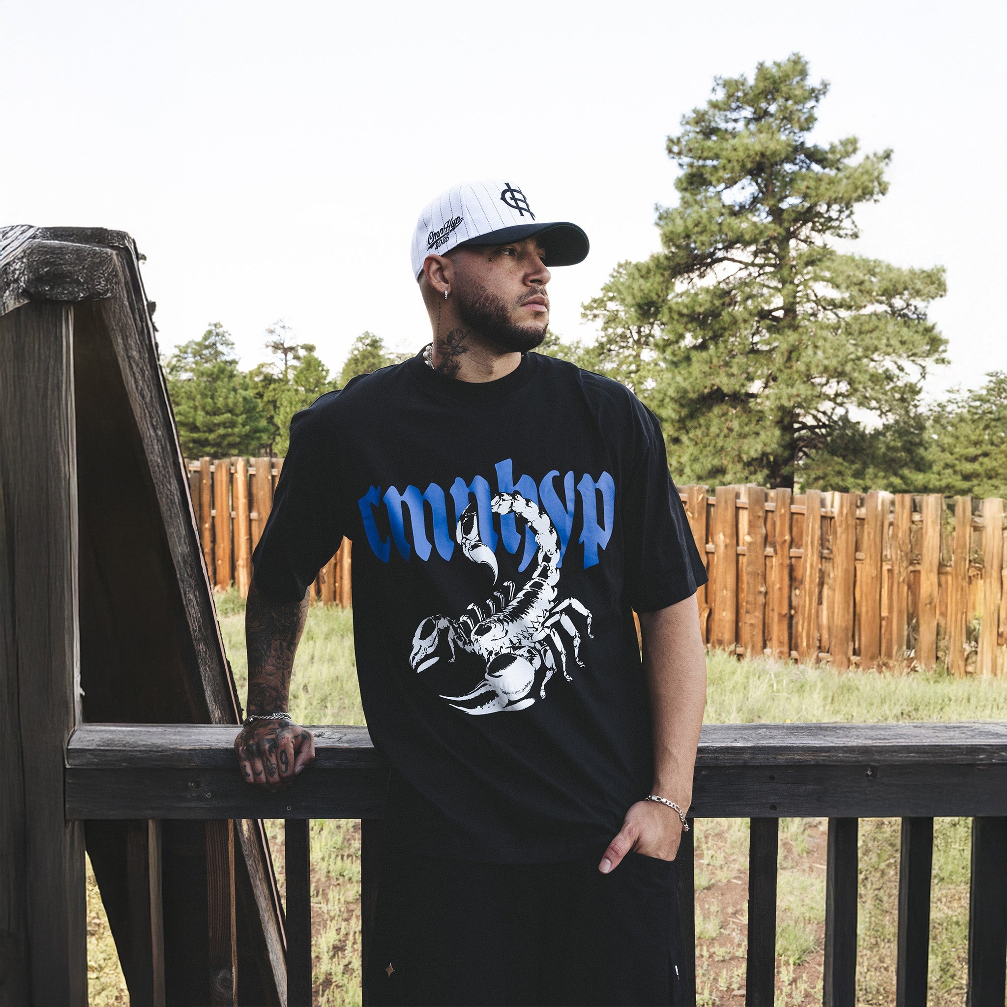 Common Hype Scorpion Tee Black Common Hype