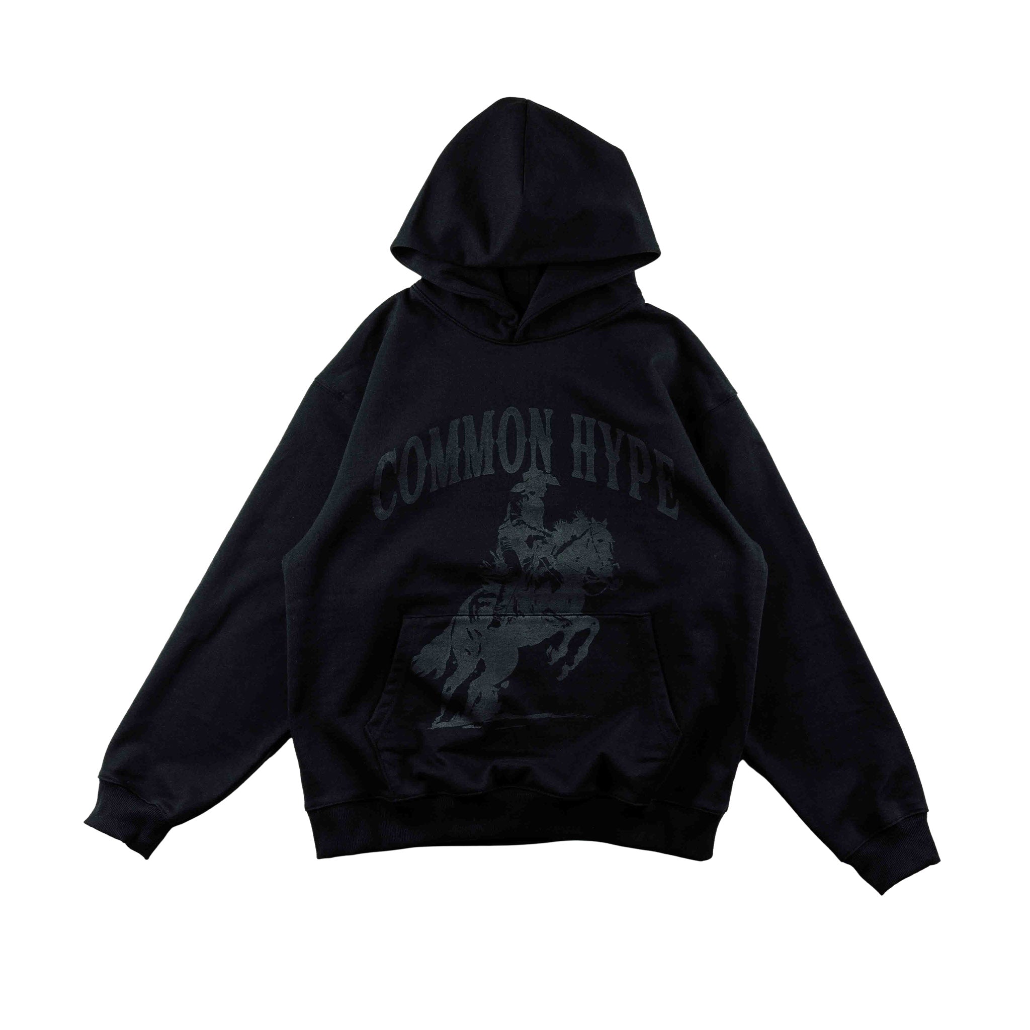 Common Hype 'Stallion' Black Hoodie Common Hype