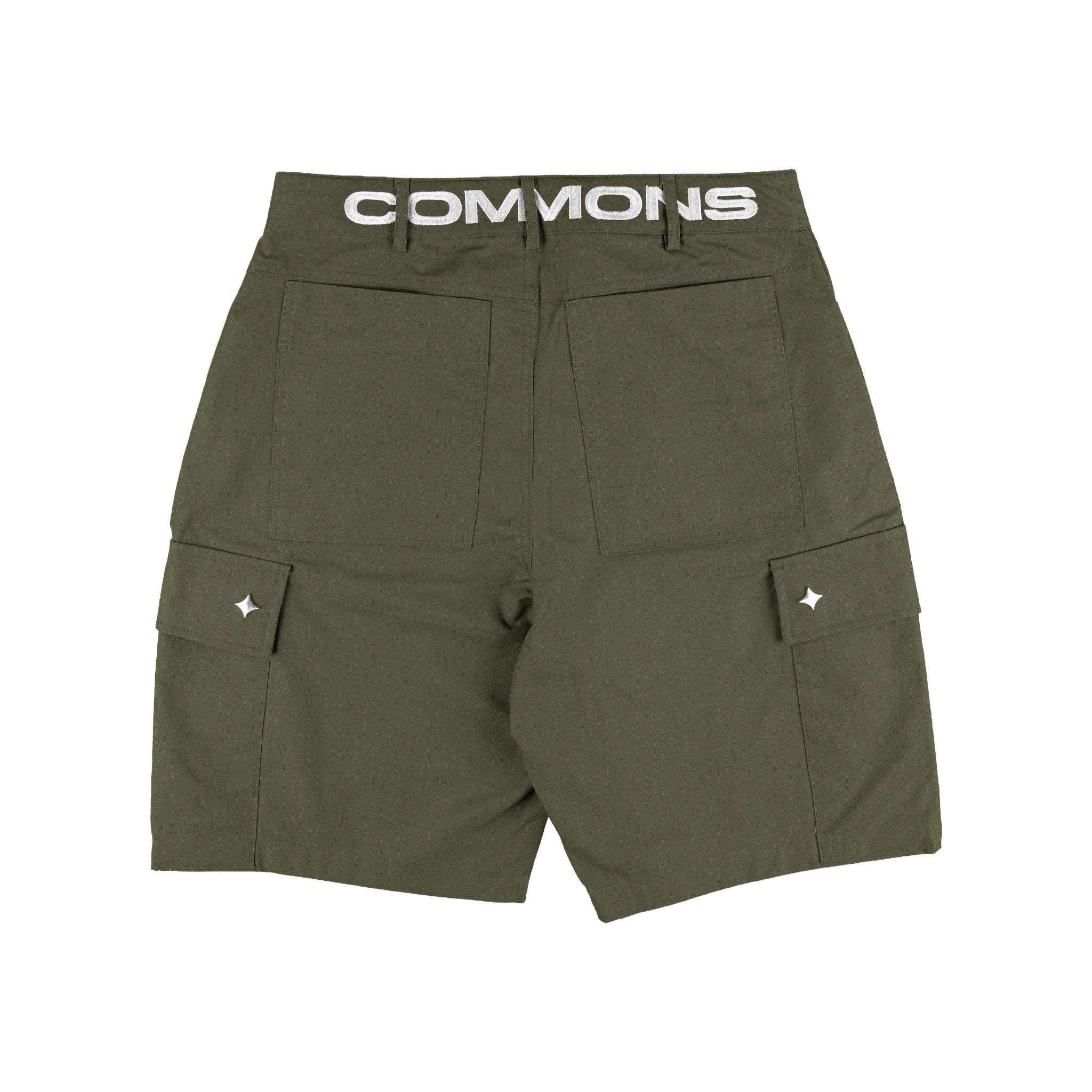 Commons Ripstop Cargo Short Green Common Hype