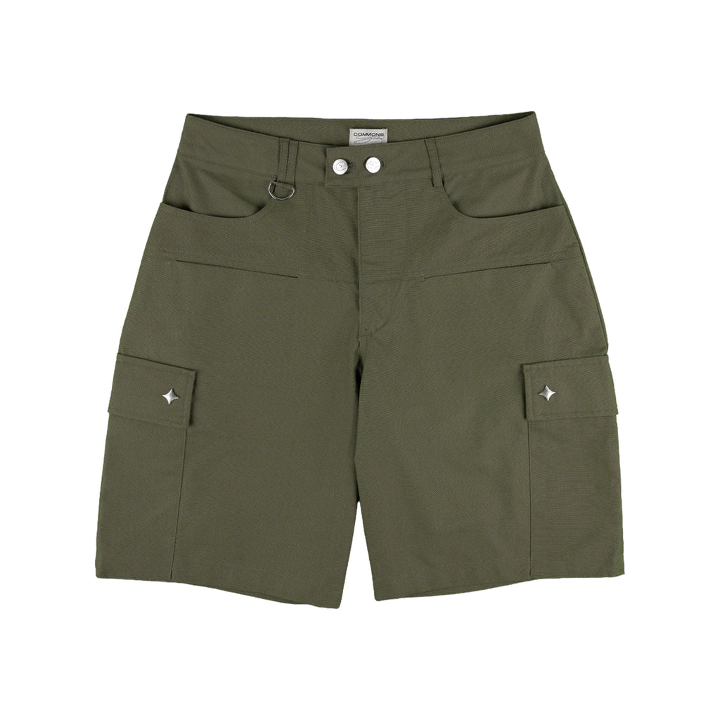 Commons Ripstop Cargo Short Green Common Hype