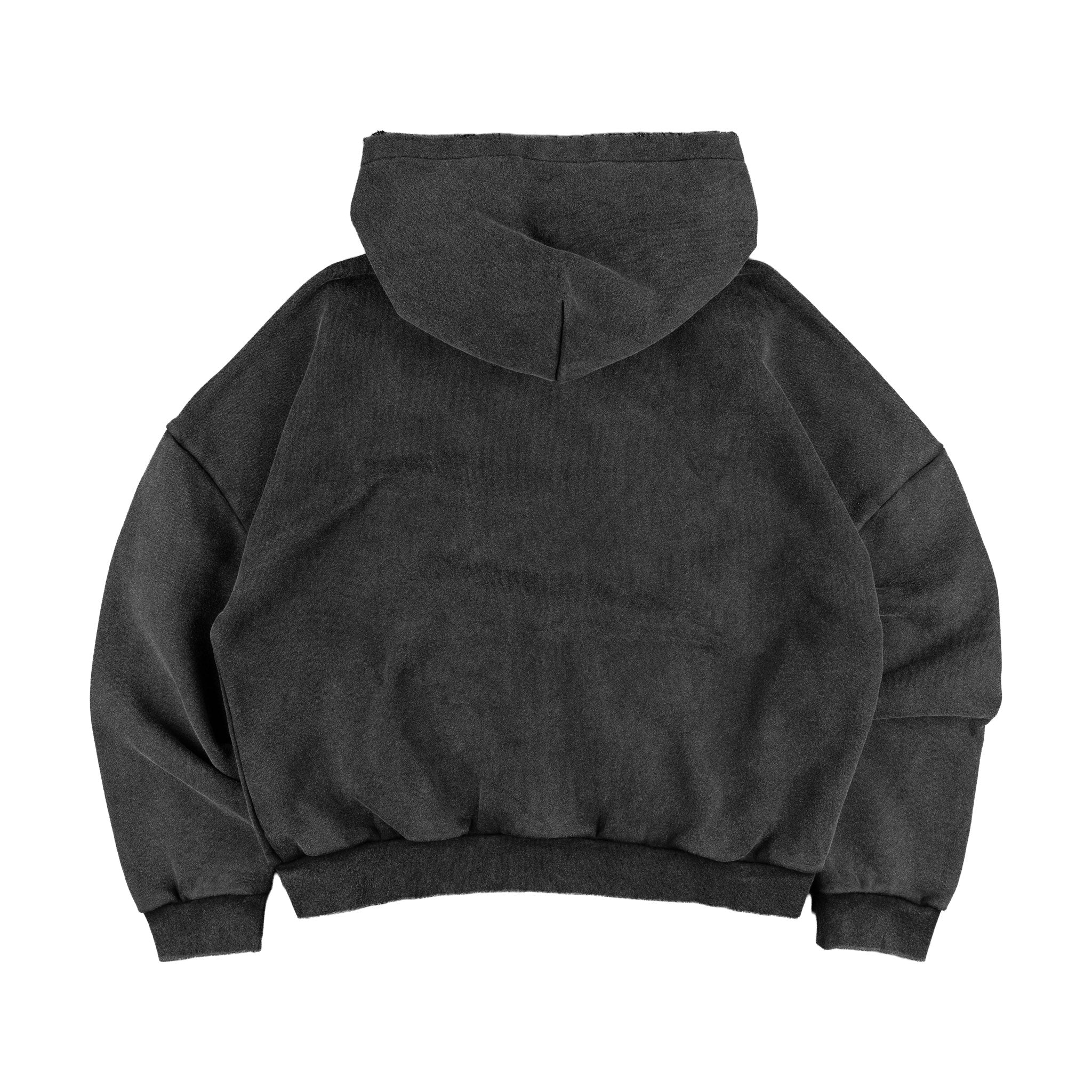 Common Hype Varsity Zip Up Hoodie Black Common Hype