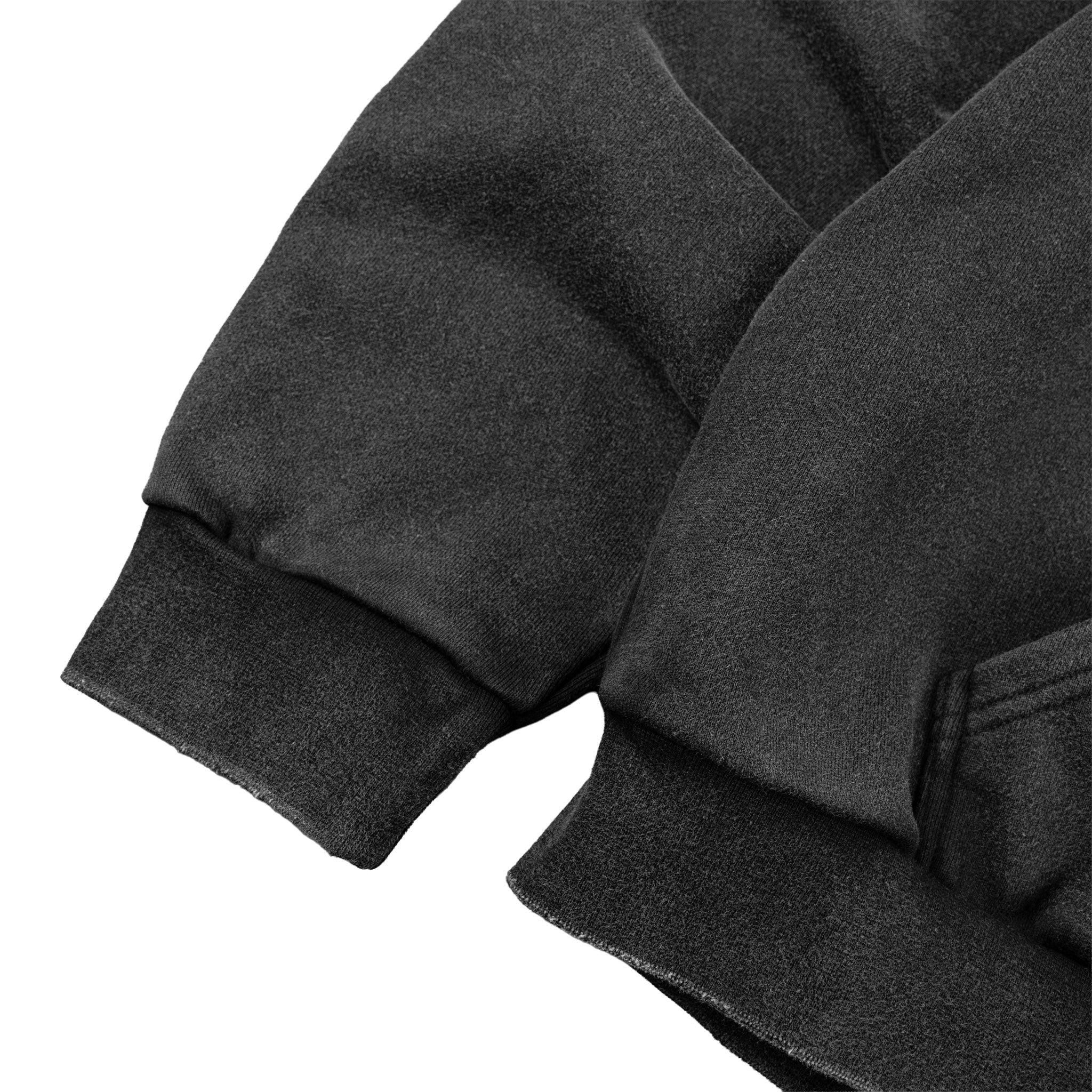 Common Hype Varsity Zip Up Hoodie Black Common Hype