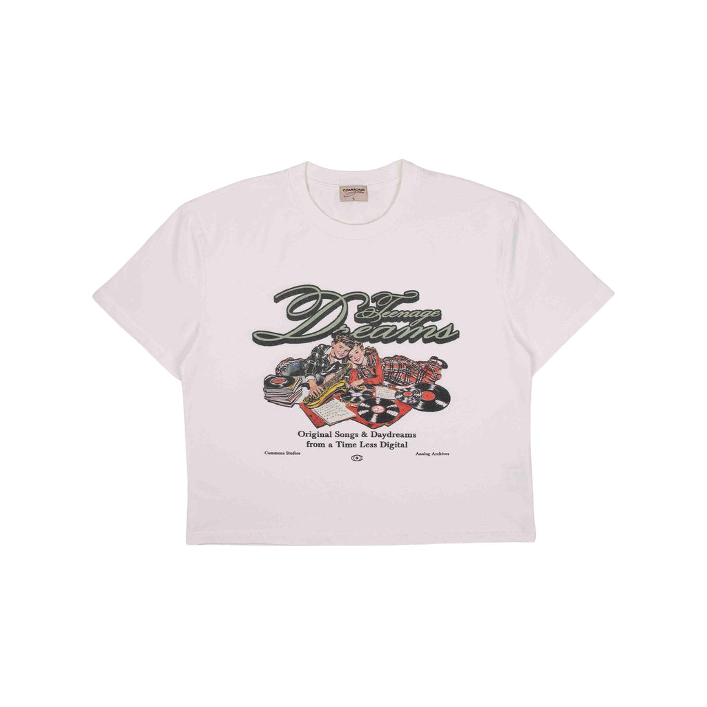 Commons Teenage Dreams Tee White Common Hype