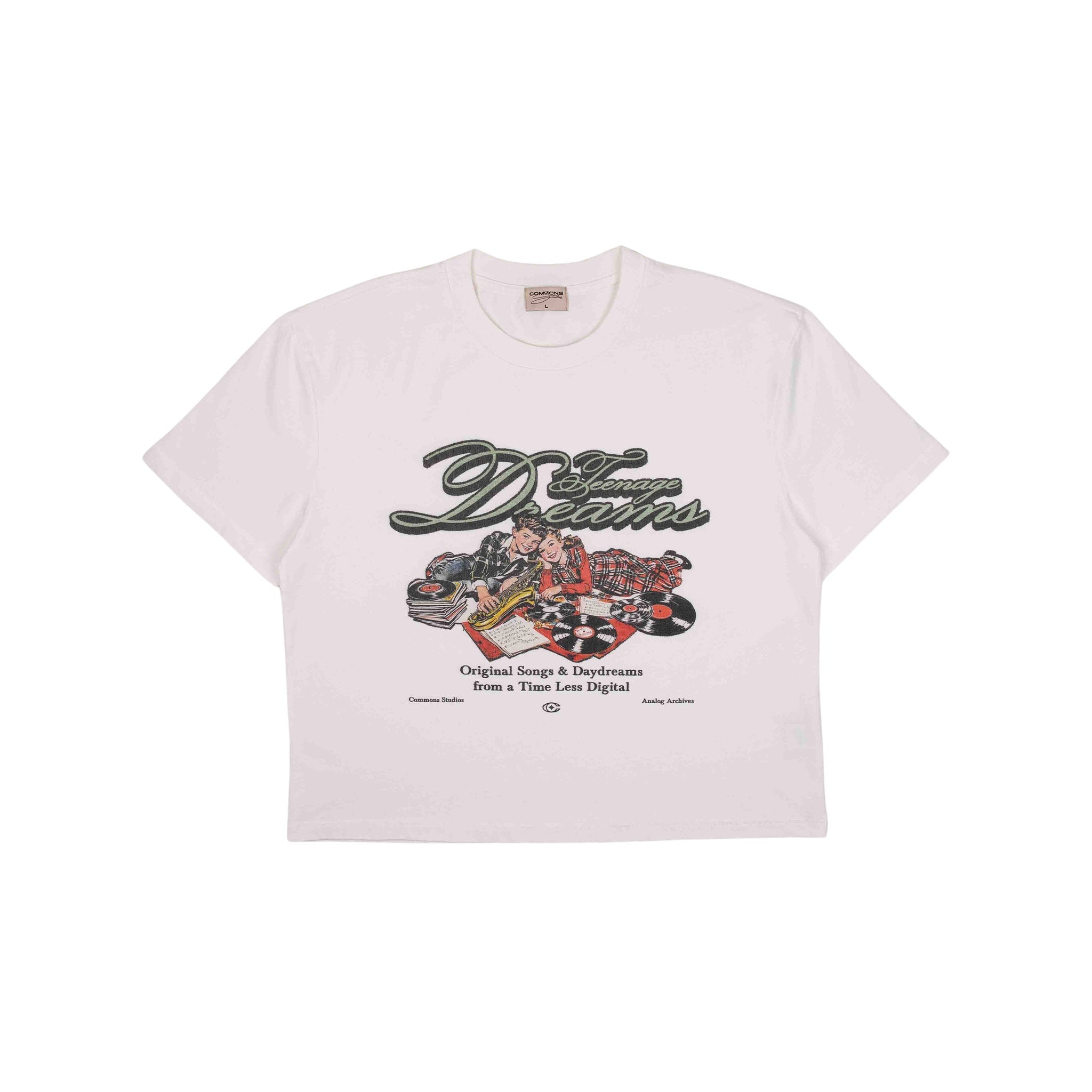 Commons Teenage Dreams Tee White Common Hype