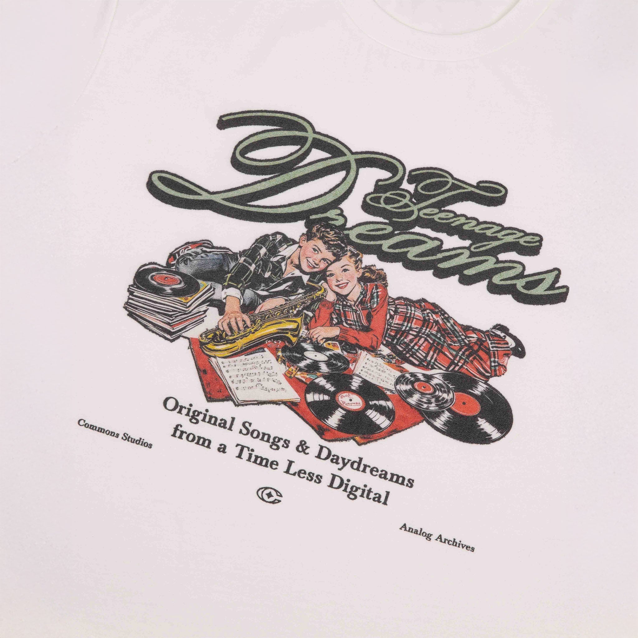 Commons Teenage Dreams Tee White Common Hype