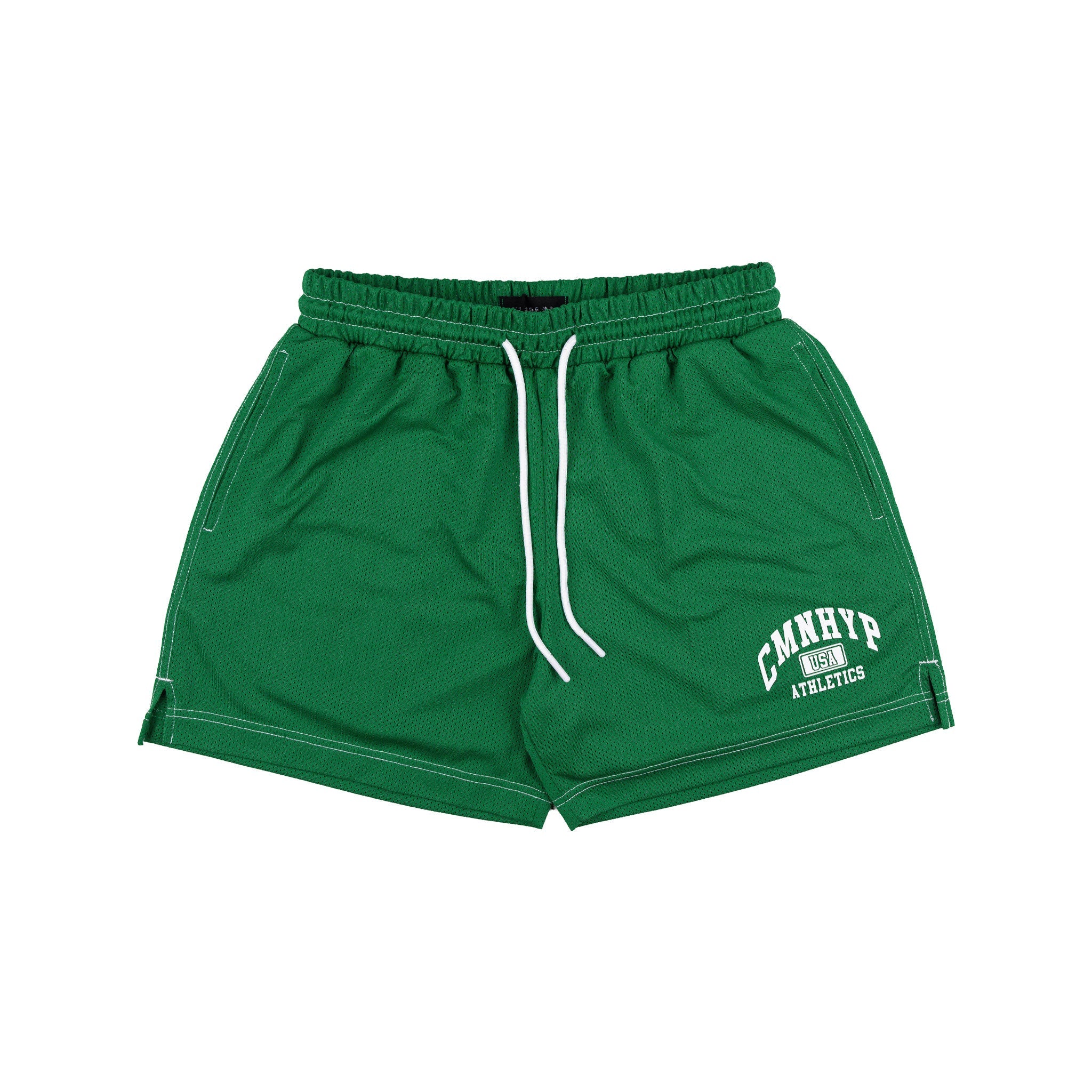 Common Hype Athletics Contrast Mesh Short Pine Green Common Hype