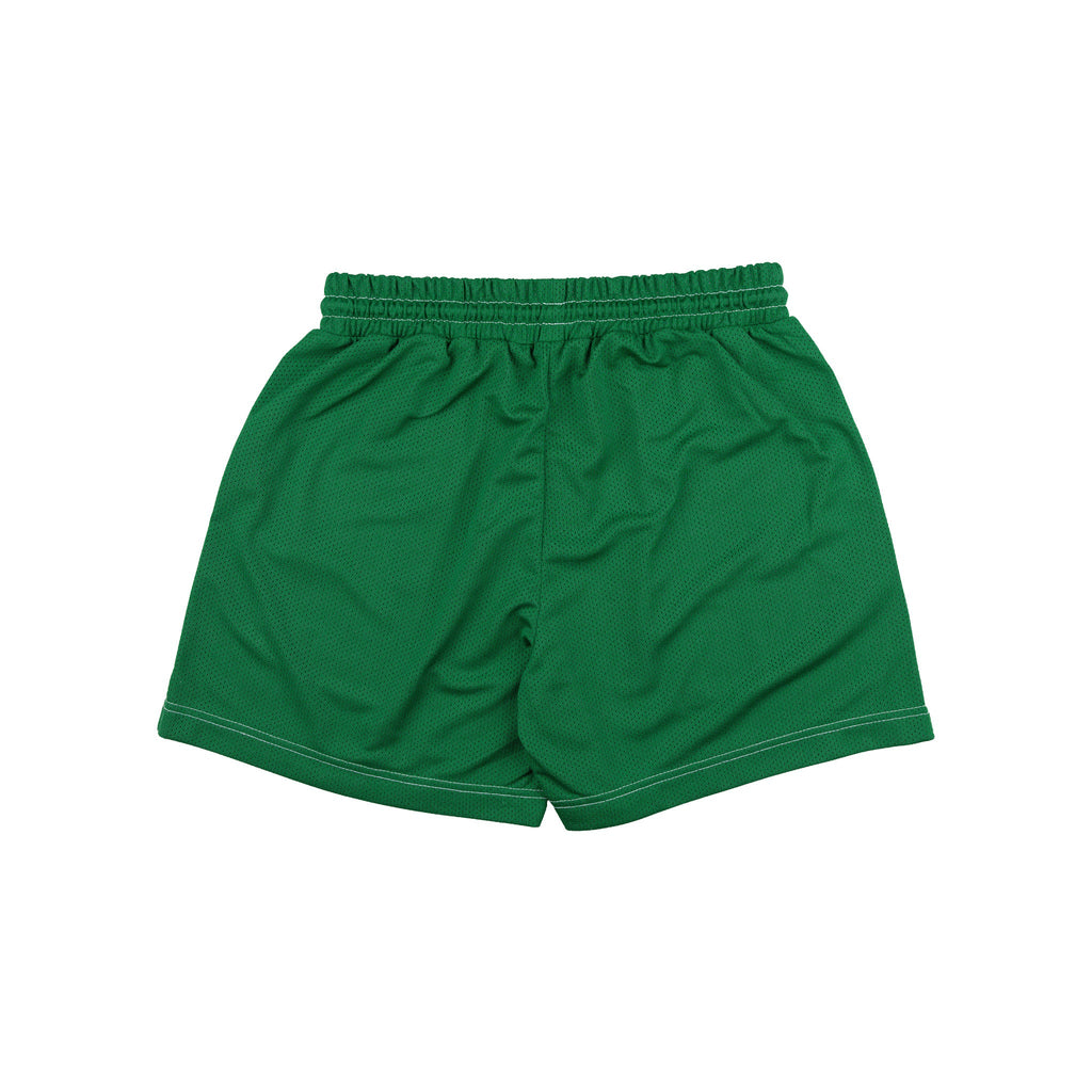 Common Hype Athletics Contrast Mesh Short Pine Green Common Hype