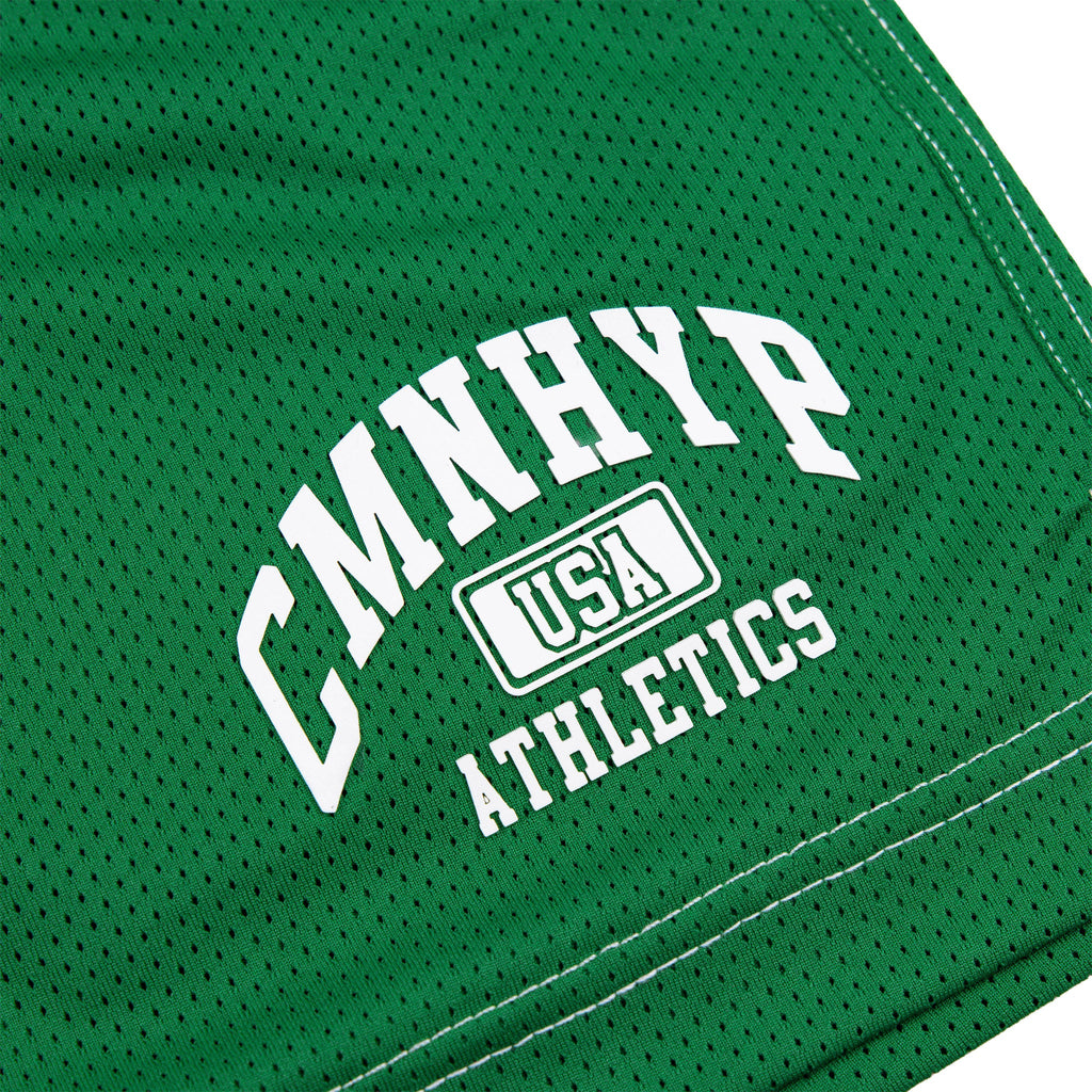 Common Hype Athletics Contrast Mesh Short Pine Green Common Hype