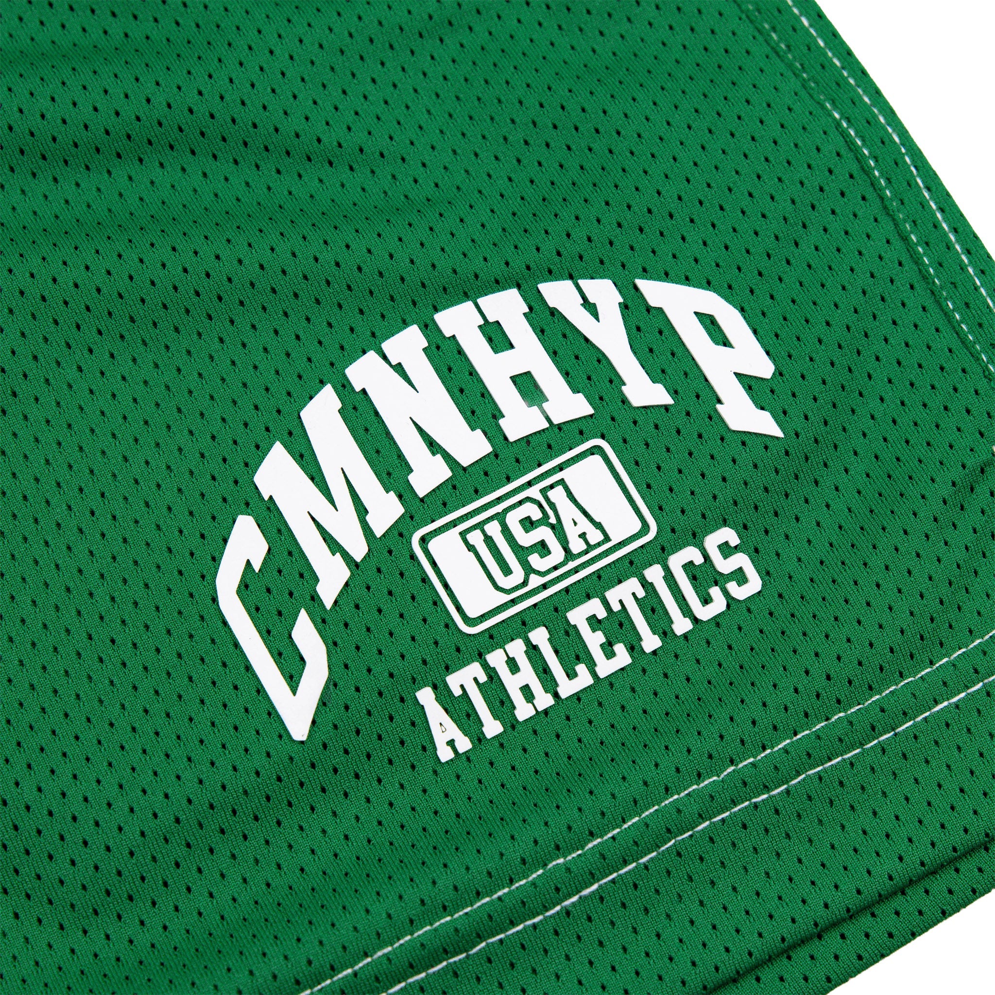 Common Hype Athletics Contrast Mesh Short Pine Green Common Hype