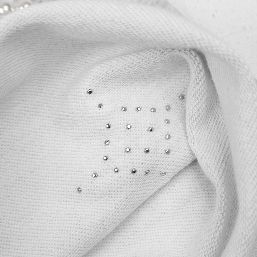 Commons Pearled Star Sweatshort Heather Grey Common Hype