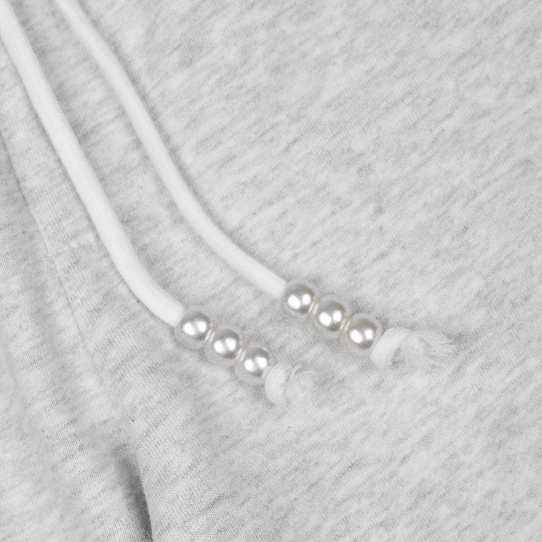 Commons Pearled Star Sweatshort Heather Grey Common Hype