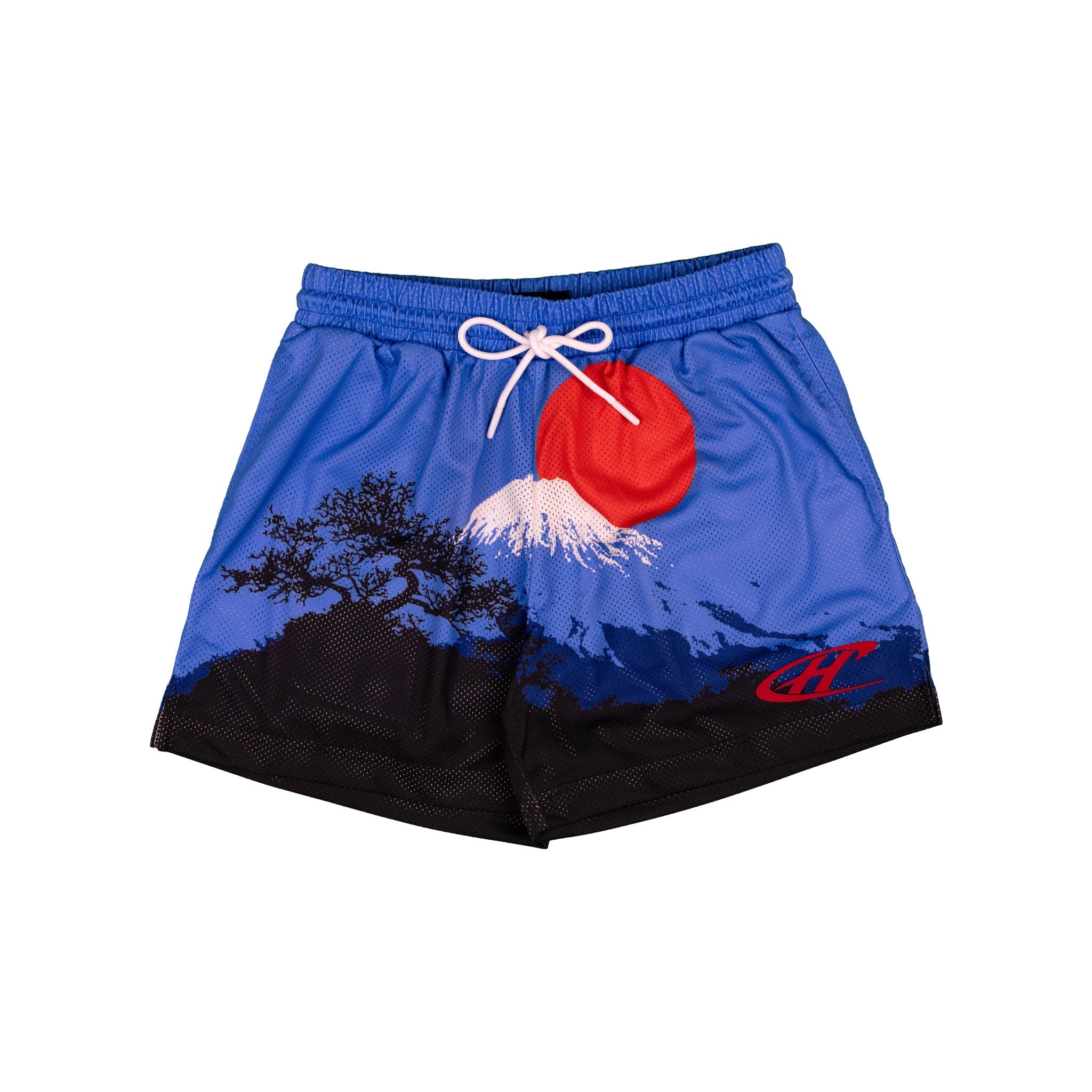 Common Hype Horizon Mesh Short Blue Common Hype