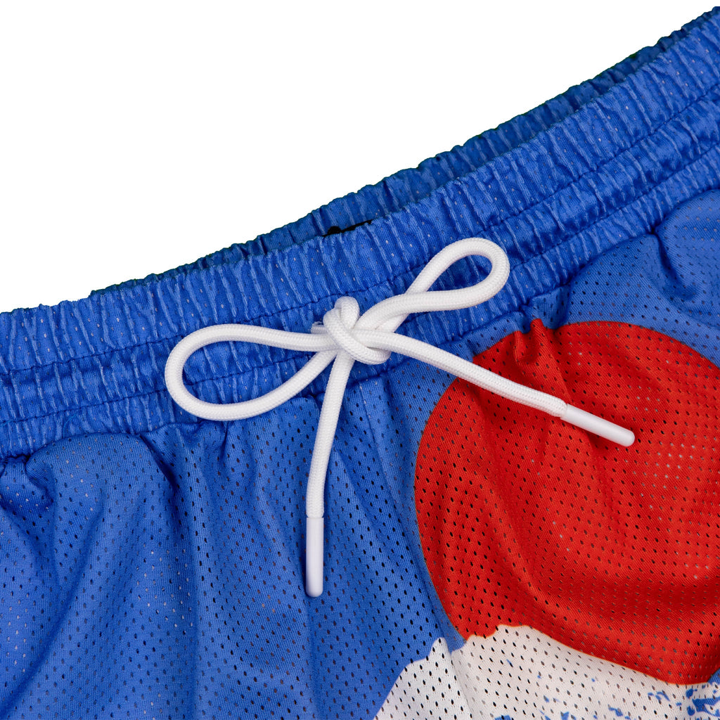 Common Hype Horizon Mesh Short Blue Common Hype