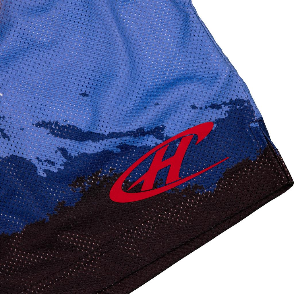 Common Hype Horizon Mesh Short Blue Common Hype