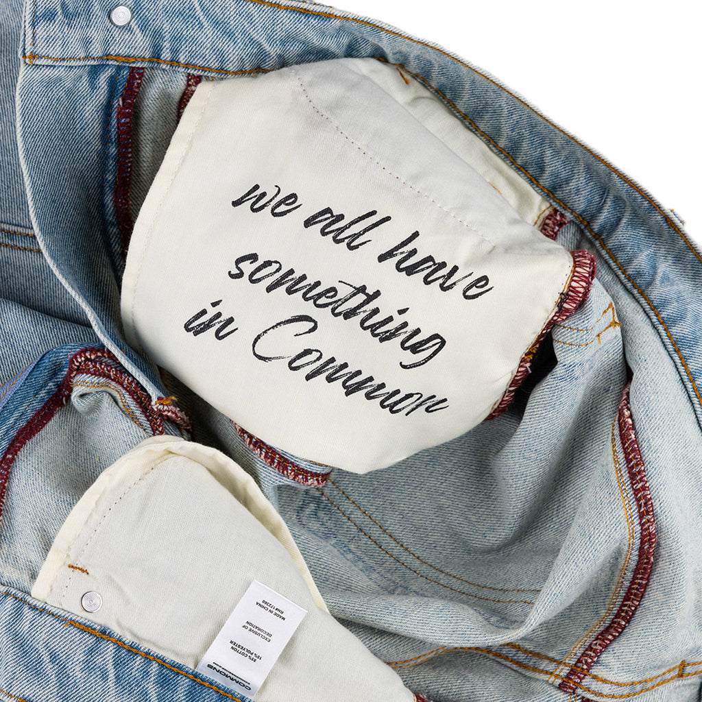 Commons Studios ‘Star’ Washed Denim Short Iceberg Common Hype