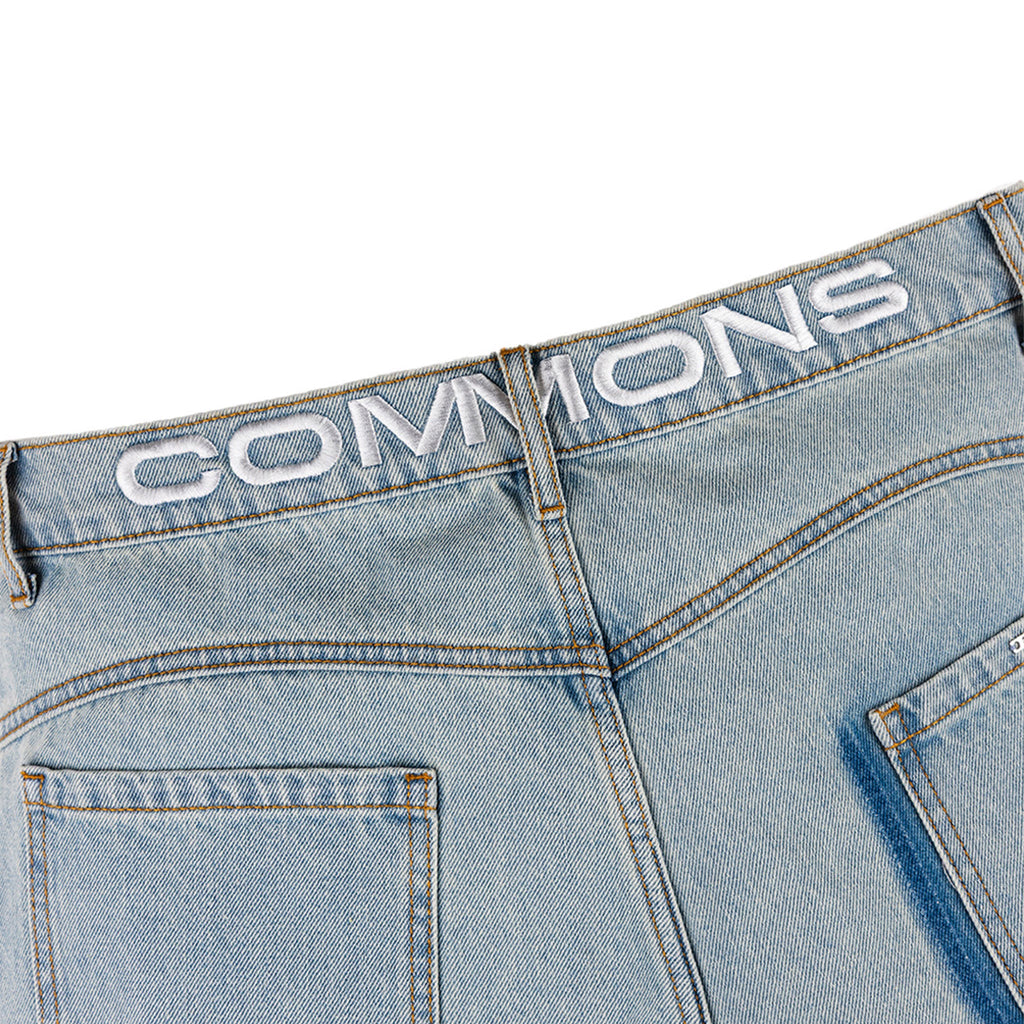 Commons Studios ‘Star’ Washed Denim Short Iceberg Common Hype