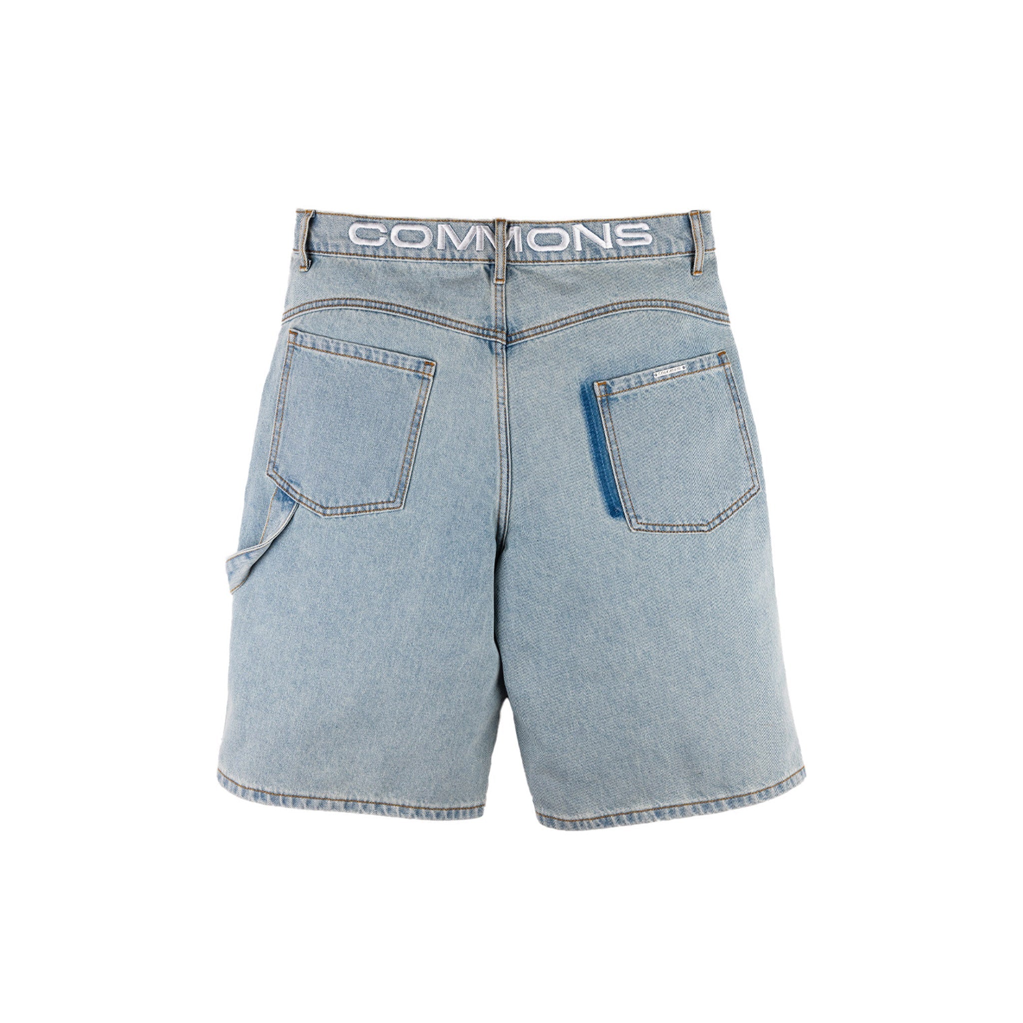 Commons Studios ‘Star’ Washed Denim Short Iceberg Common Hype