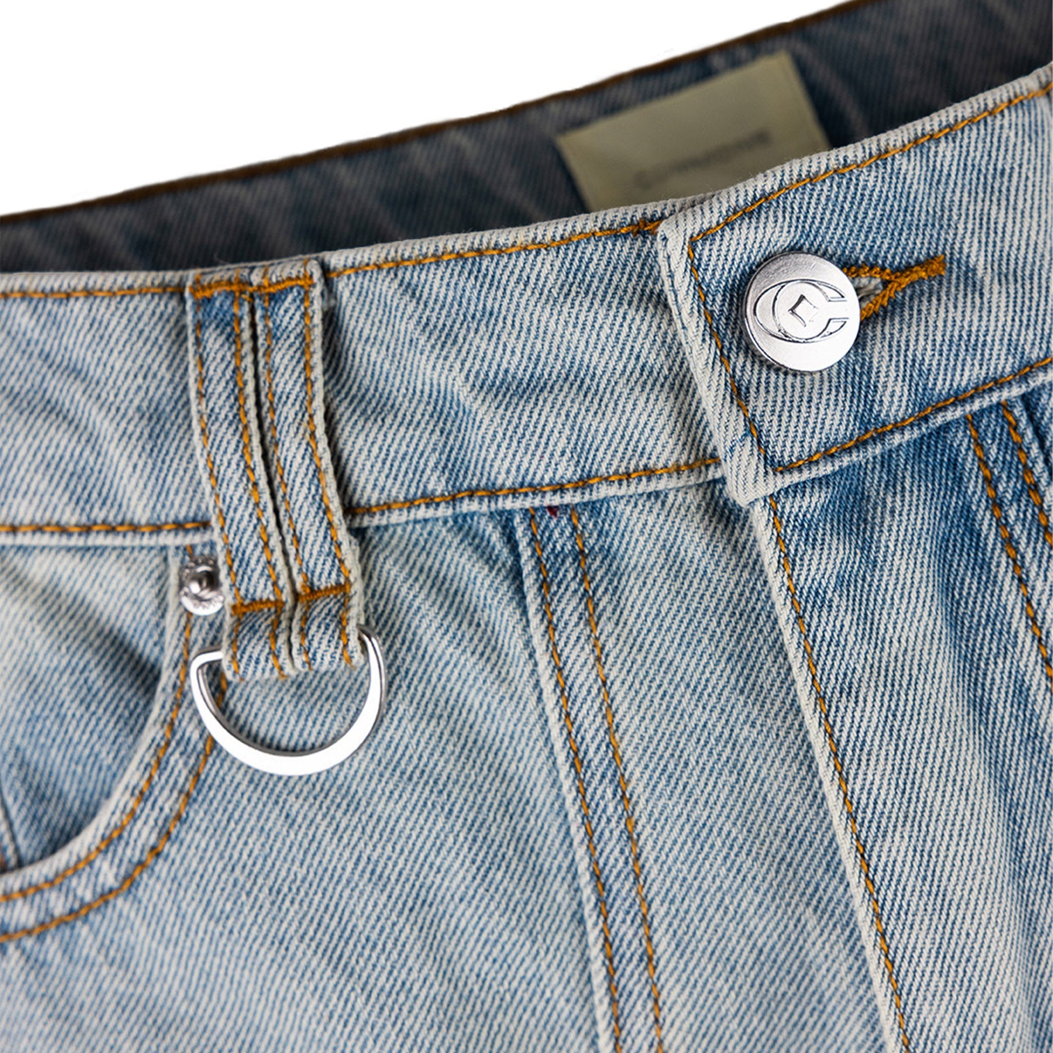 Commons Studios ‘Star’ Washed Denim Short Iceberg Common Hype