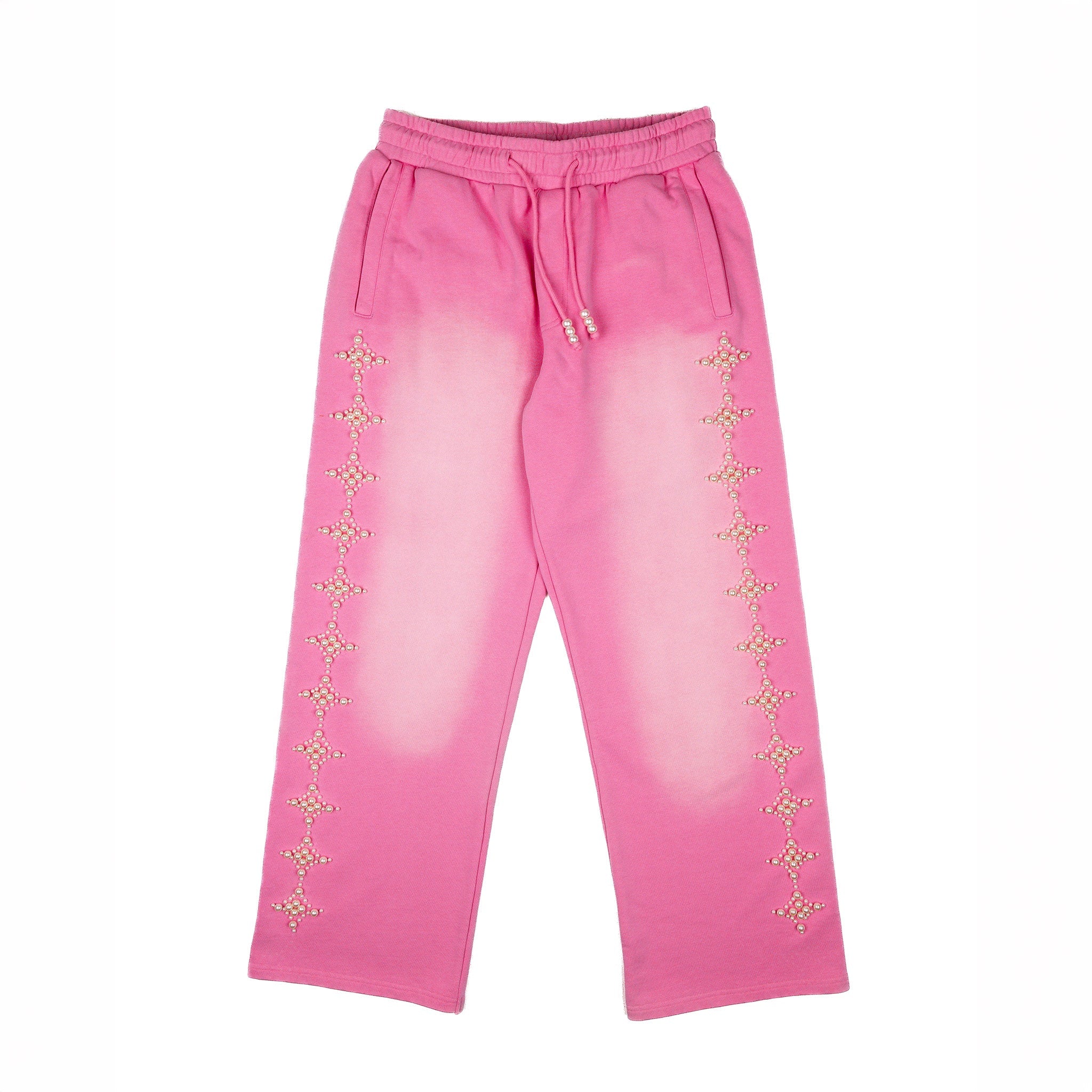 Commons Pearled Star Sweatpants Faded Pink Common Hype