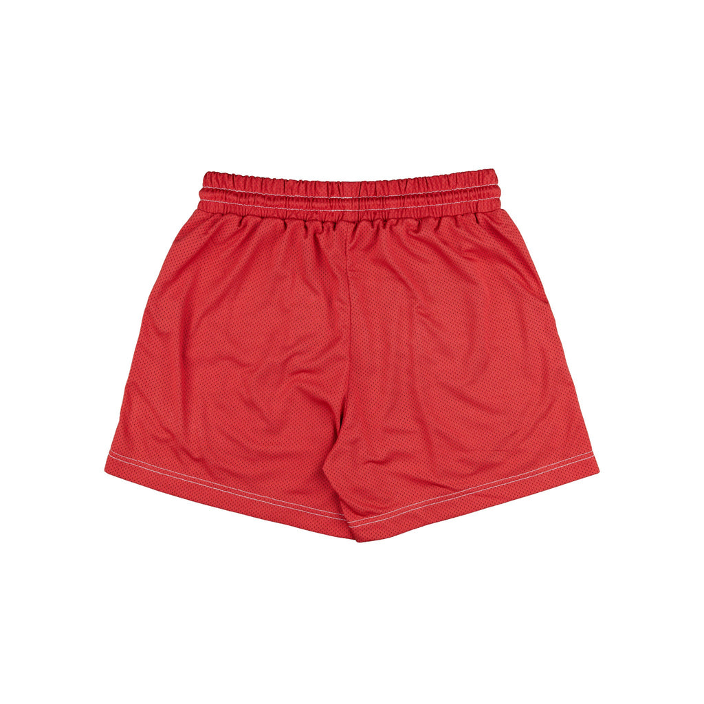 Common Hype Athletics Contrast Mesh Short Crimson Red Common Hype