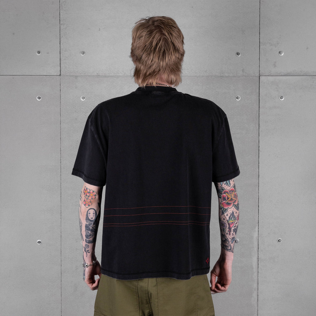 Commons Beam Tee Vintage Black Common Hype