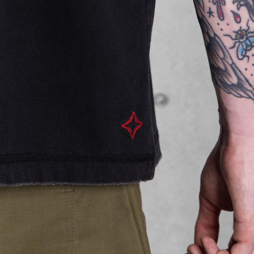 Commons Beam Tee Vintage Black Common Hype