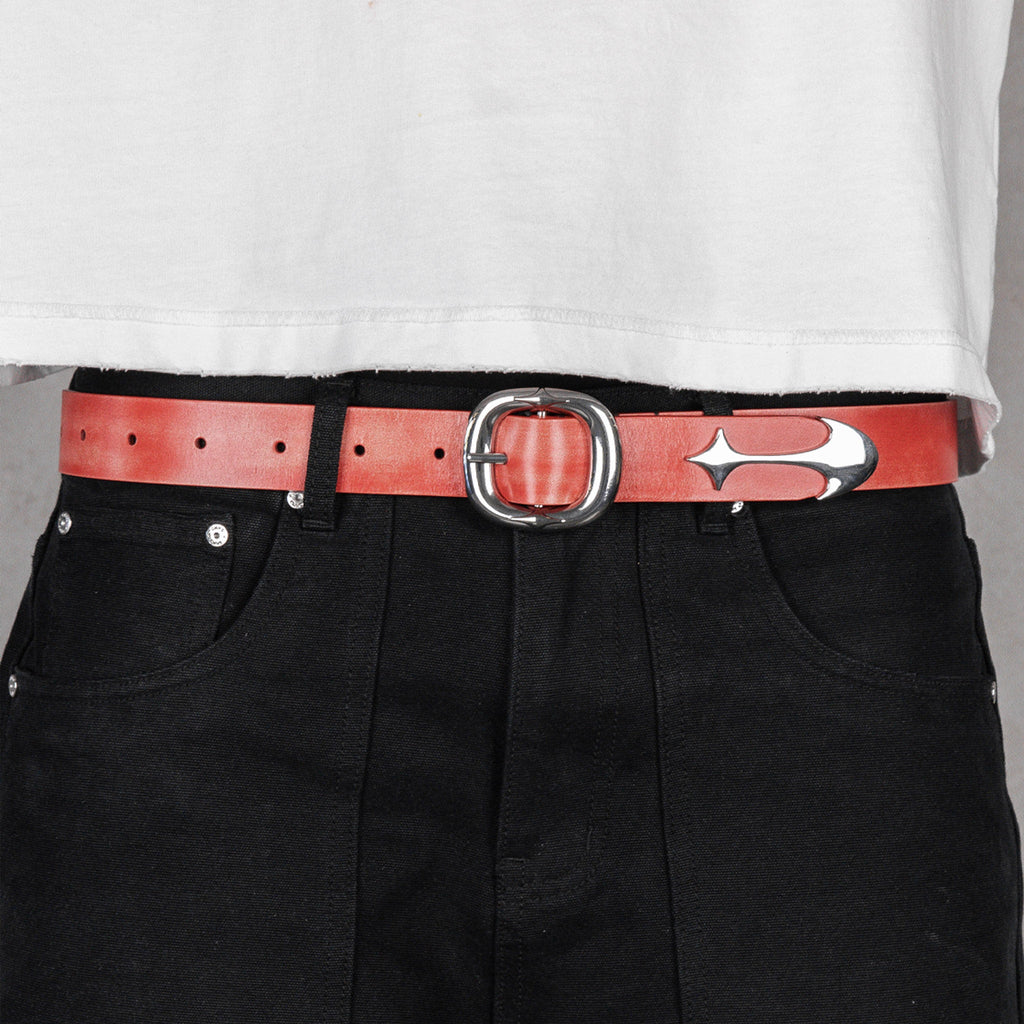 Commons Studios Starslinger Leather Belt Inferno Common Hype