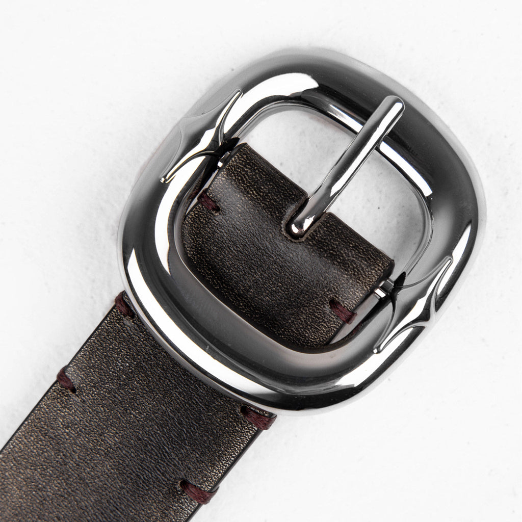 Commons Studios Starslinger Leather Belt Smoke Common Hype