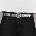 Commons Studios Starslinger Leather Belt Smoke Common Hype