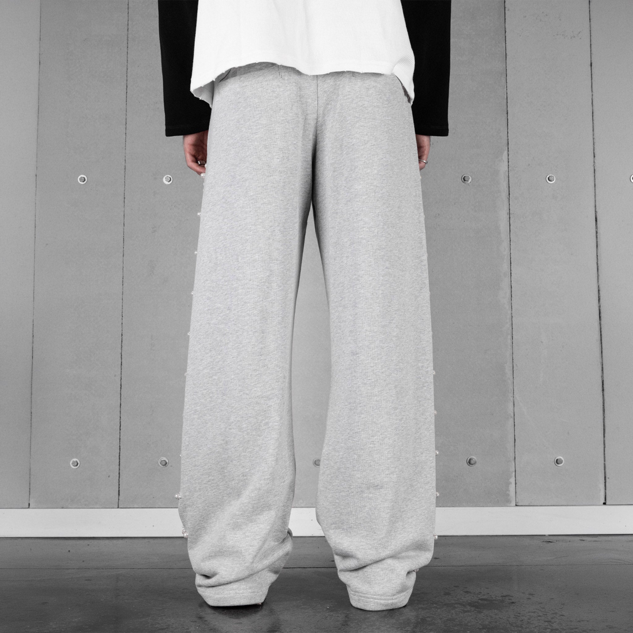 Commons Pearled Star Sweatpant Heather Grey Common Hype