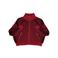 Commons Star Zip-Up Knit Plum Common Hype