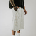 Commons Pearled Star Sweatshort Heather Grey Common Hype
