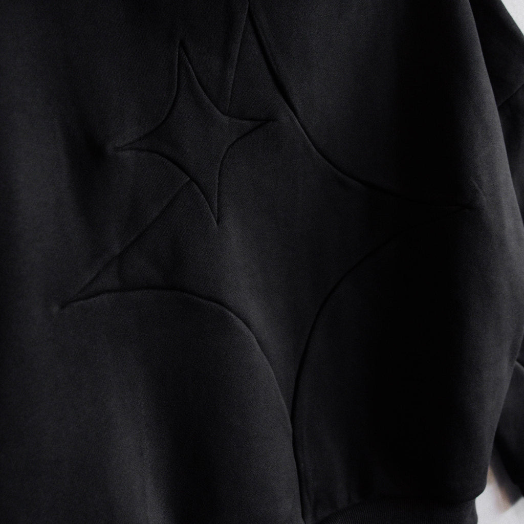 Commons 'Costar' Jet Black Hoodie Common Hype