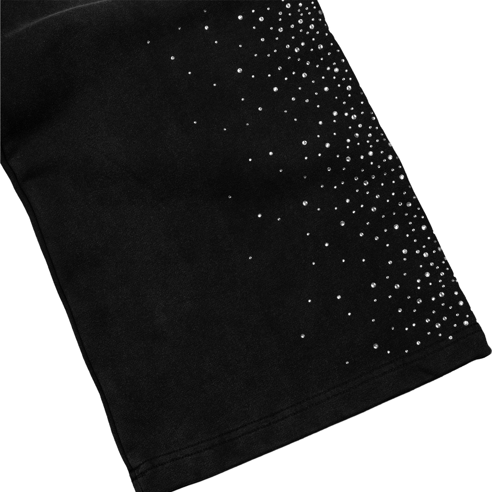 Common Hype Diamanté Sweatpant Washed Black Common Hype