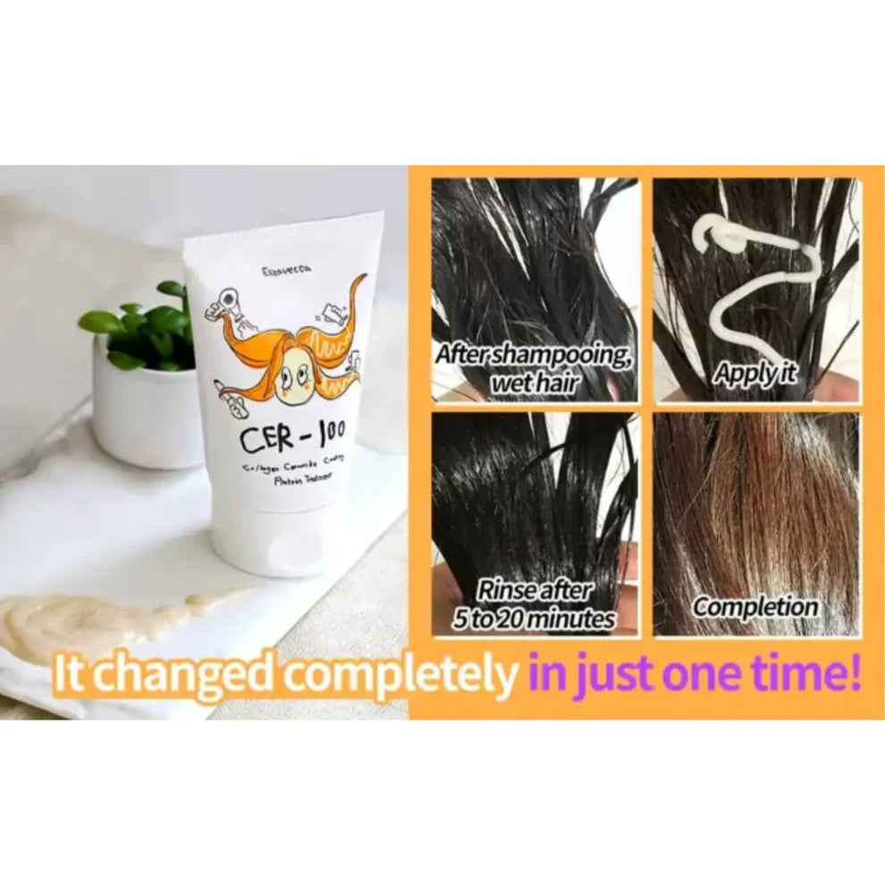 Elizavecca CER-100 Collagen Ceramide Coating Protein Treatment AsiaBeautyMall